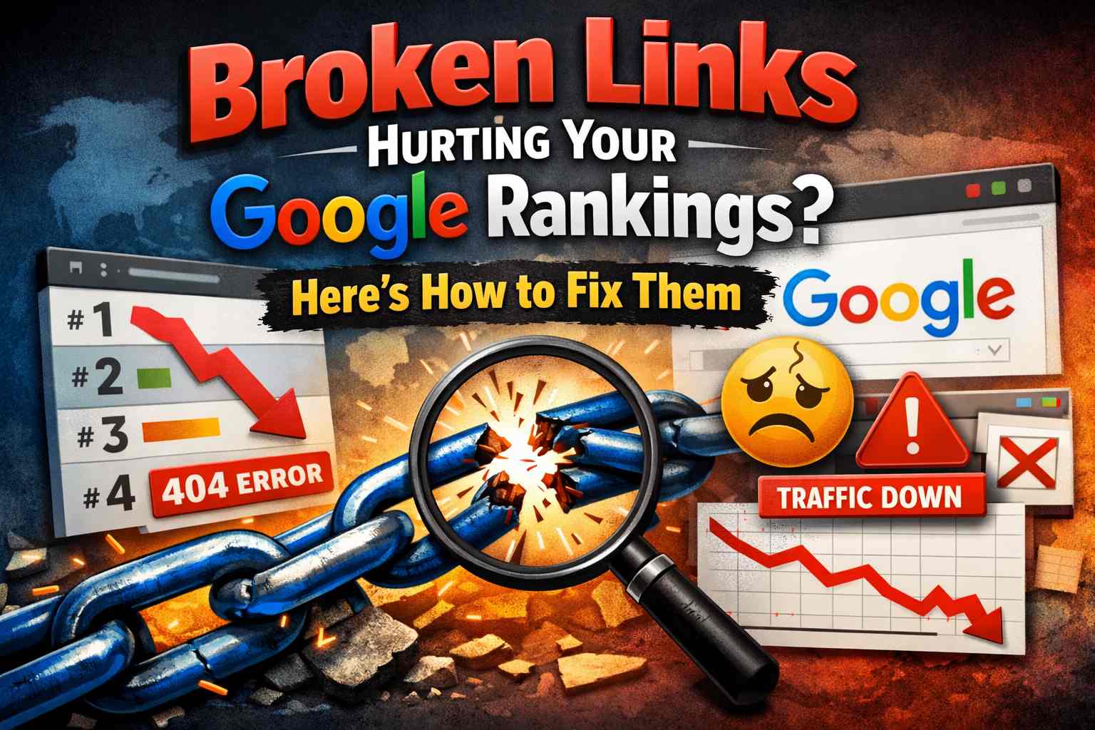 Broken Links Hurting Your Google Rankings? Here's How to Fix Them